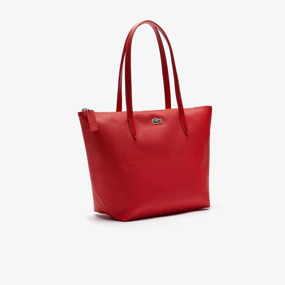 Lacoste L.12.12 Concept Small Zip Tote Kırmızı | HZ1302895