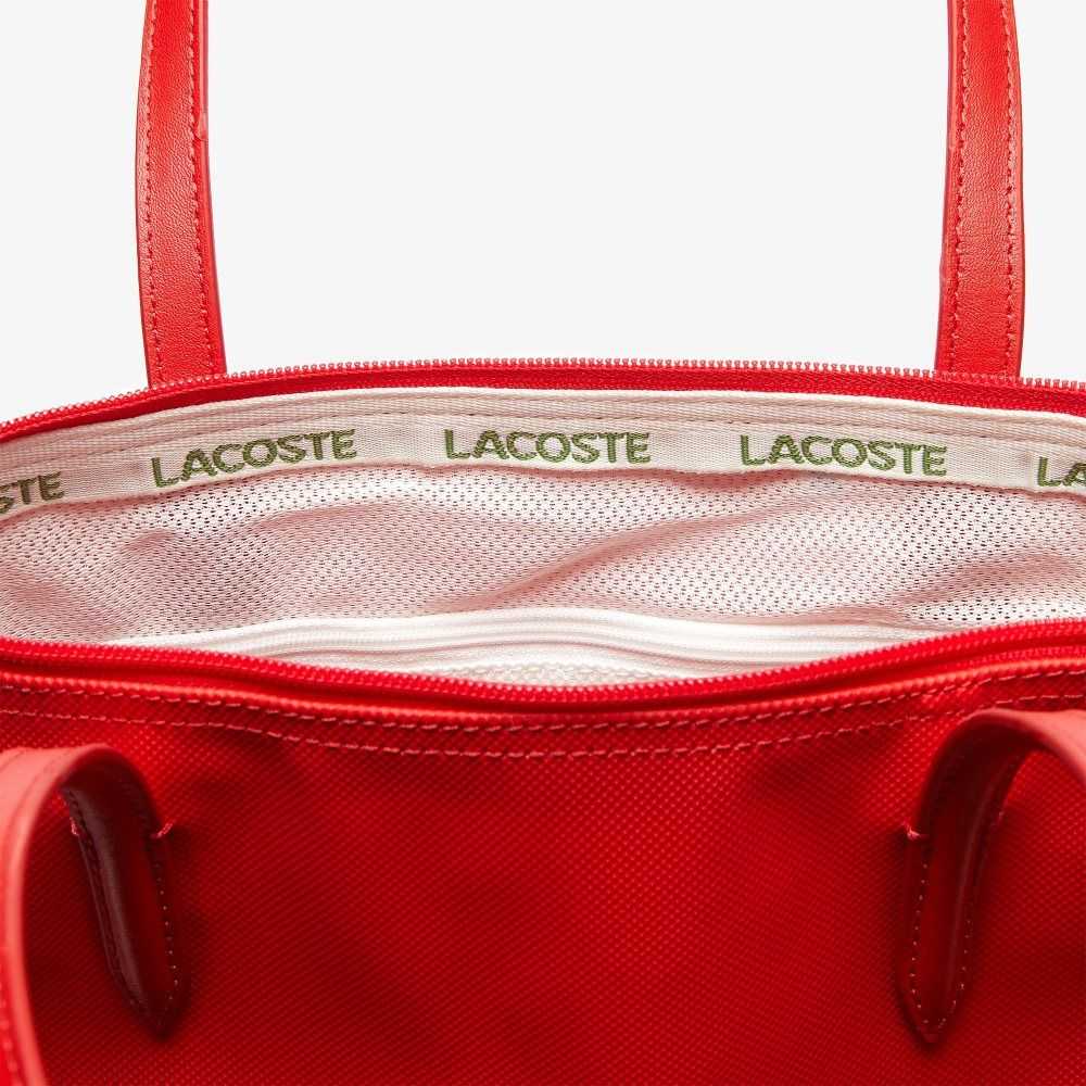 Lacoste L.12.12 Concept Small Zip Tote Kırmızı | HZ1302895