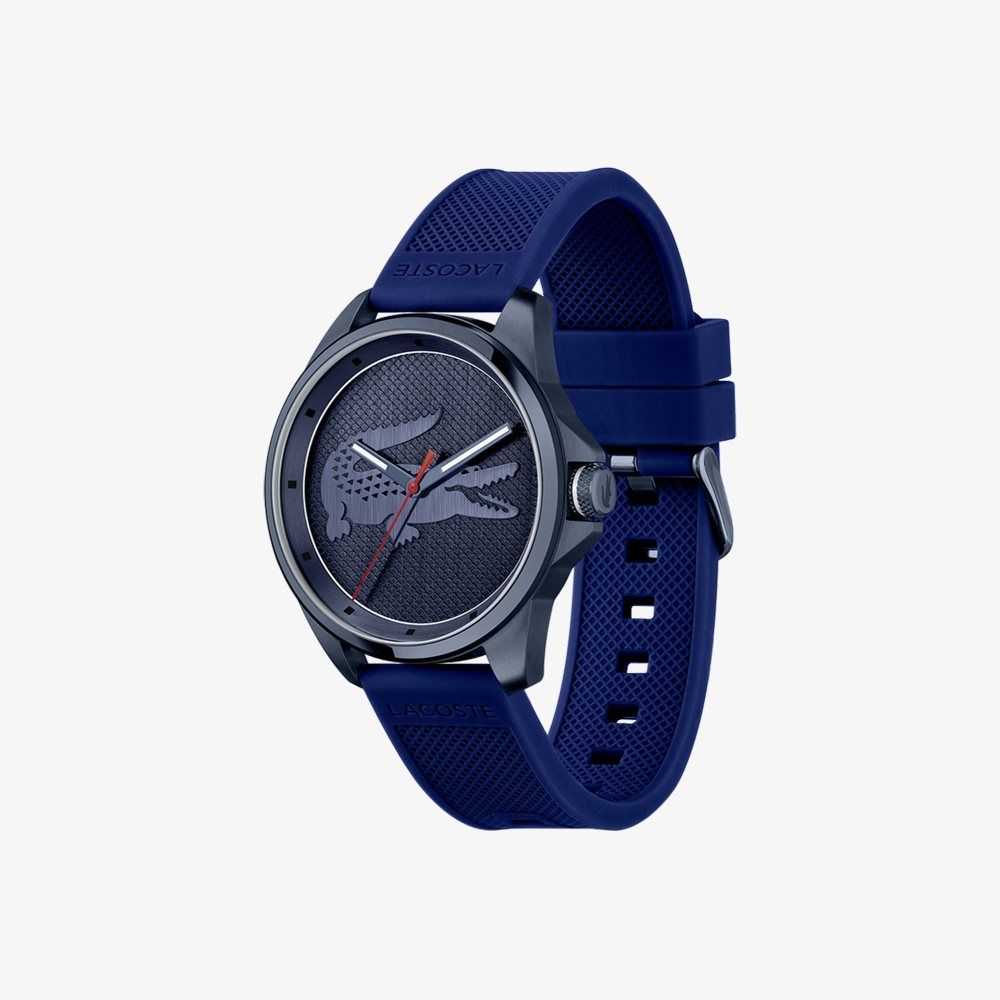 Lacoste Le Croc 3 Hands Blue Silikon Mavi | WL9243708