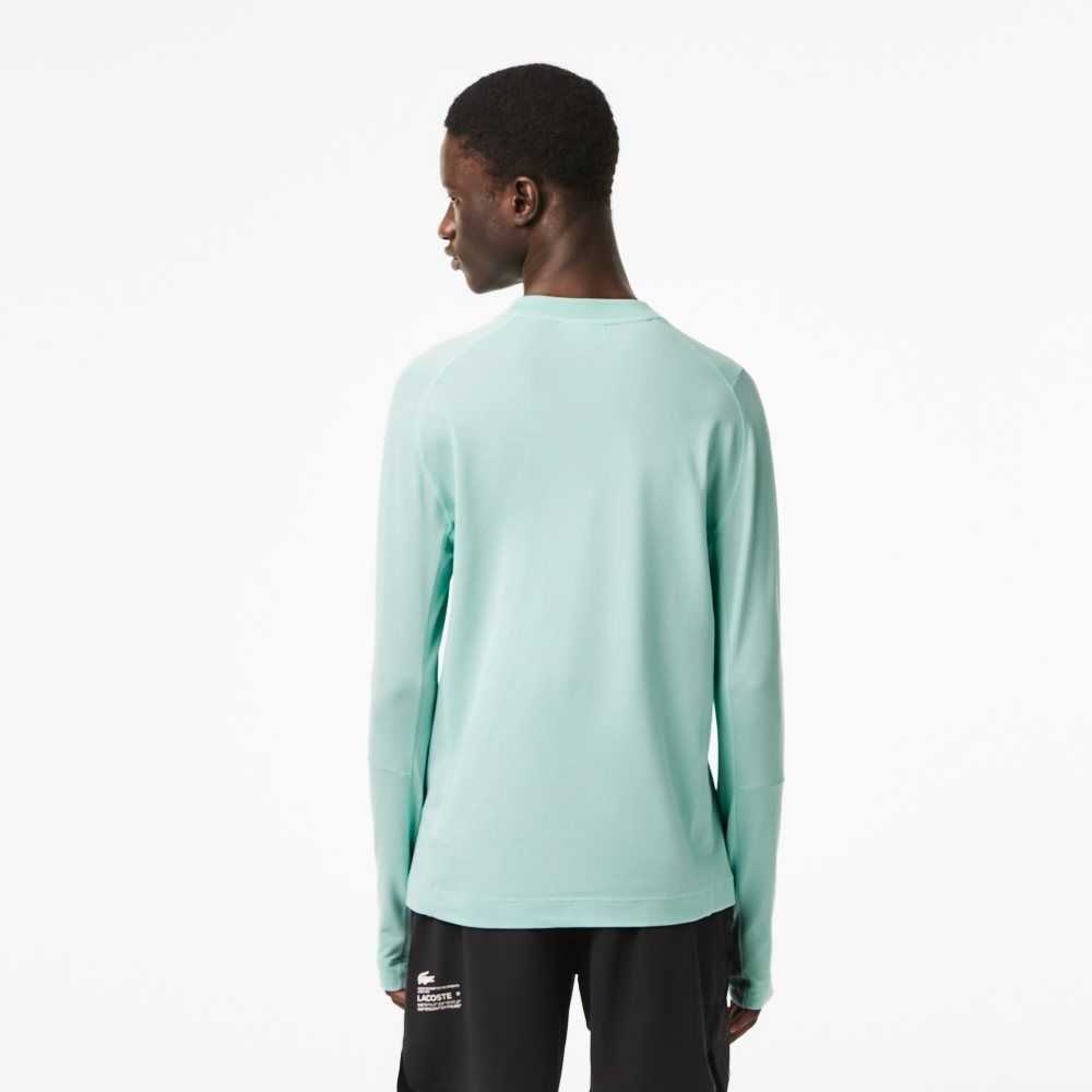 Lacoste Long Sleeve Organic Pamuklu Slim Fit Nane | OV9568724