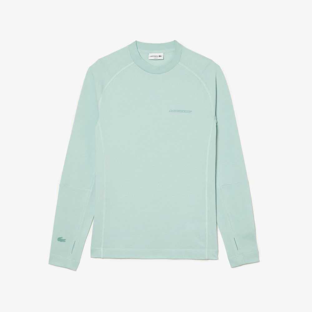 Lacoste Long Sleeve Organic Pamuklu Slim Fit Nane | OV9568724