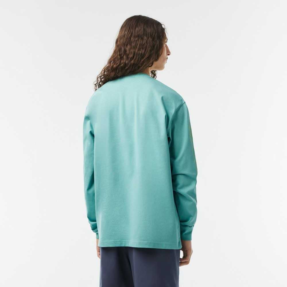 Lacoste Loose Fit Pamuklu Jersey Long Sleeve Nane | GO3064752