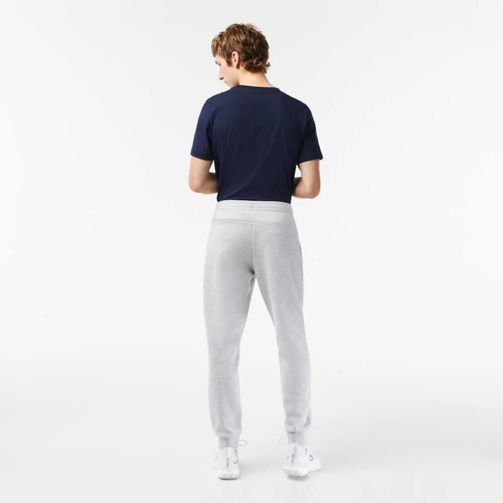 Lacoste Mesh Panels Trackpants Gri Açık Gri | DR6570234