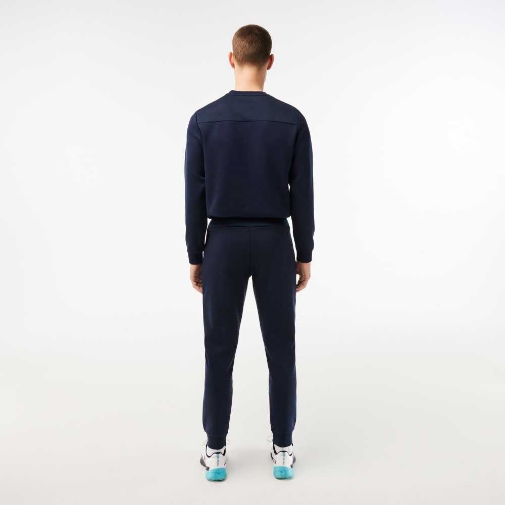 Lacoste Mesh Panels Trackpants Lacivert Mavi | KU2864957