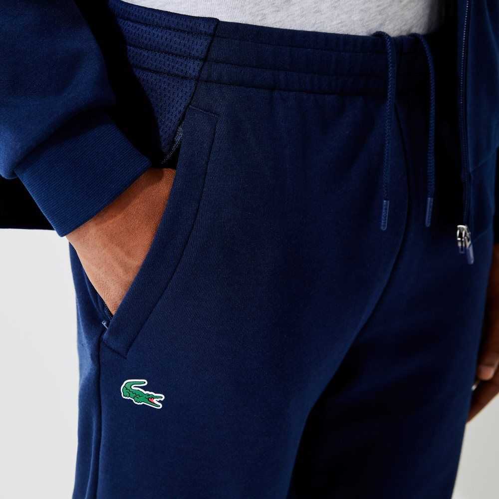 Lacoste Mesh Panels Trackpants Lacivert Mavi | KU2864957