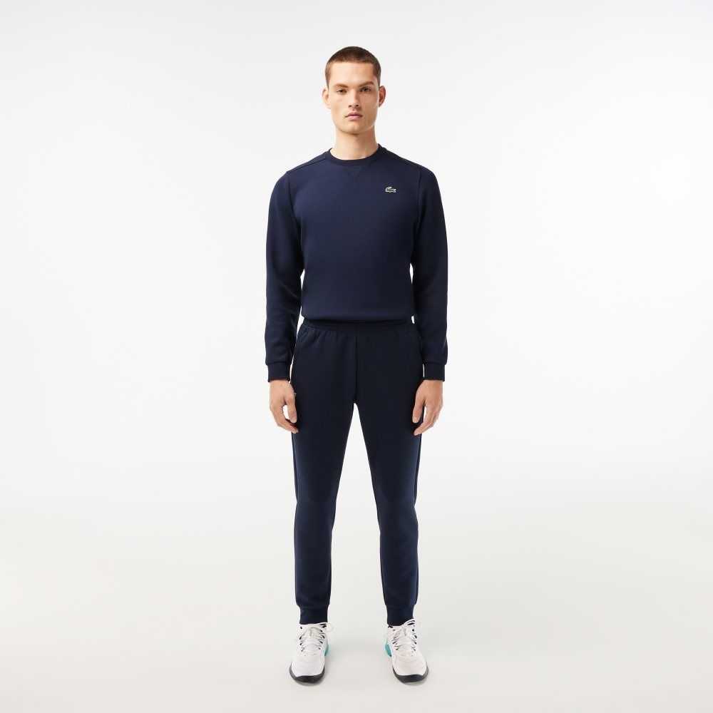 Lacoste Mesh Panels Trackpants Lacivert Mavi | KU2864957