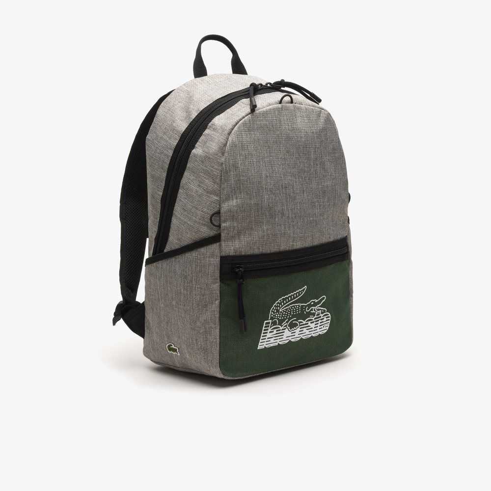 Lacoste Neocroc Contrast Print Backpack Renkli | PQ8164952