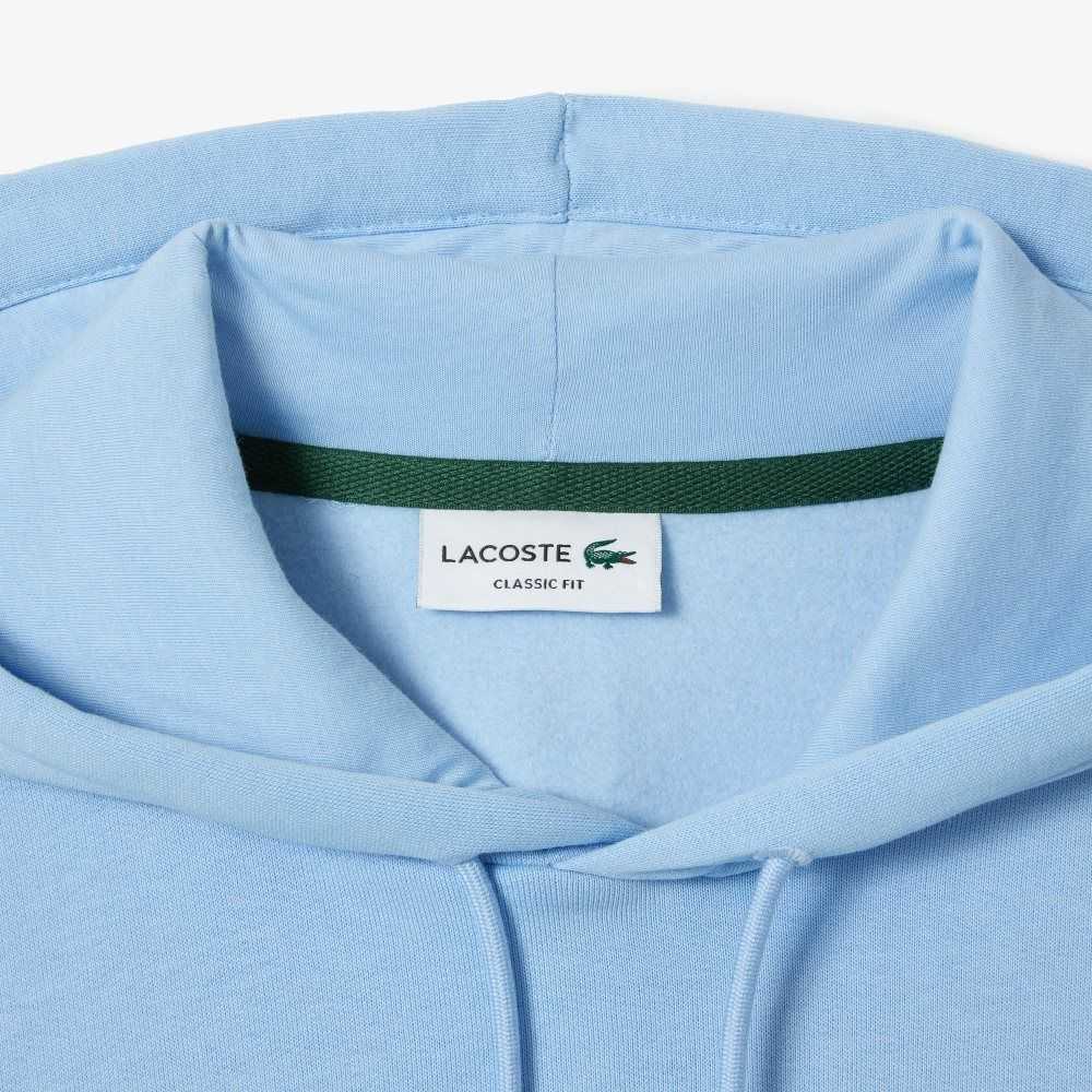 Lacoste Organic Pamuklu Kukuletalı Mavi | EB2691534