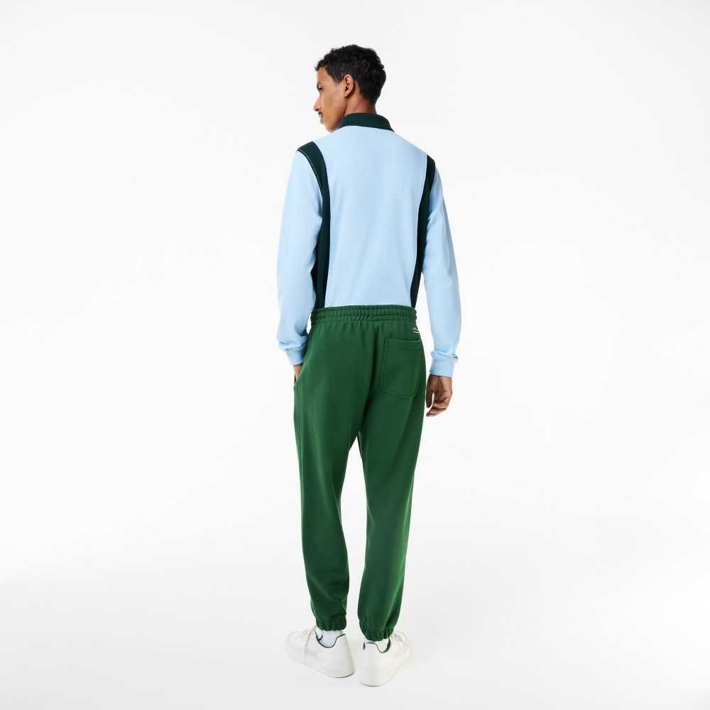 Lacoste Organic Pamuklu Parça Pants Yeşil | VX7842031