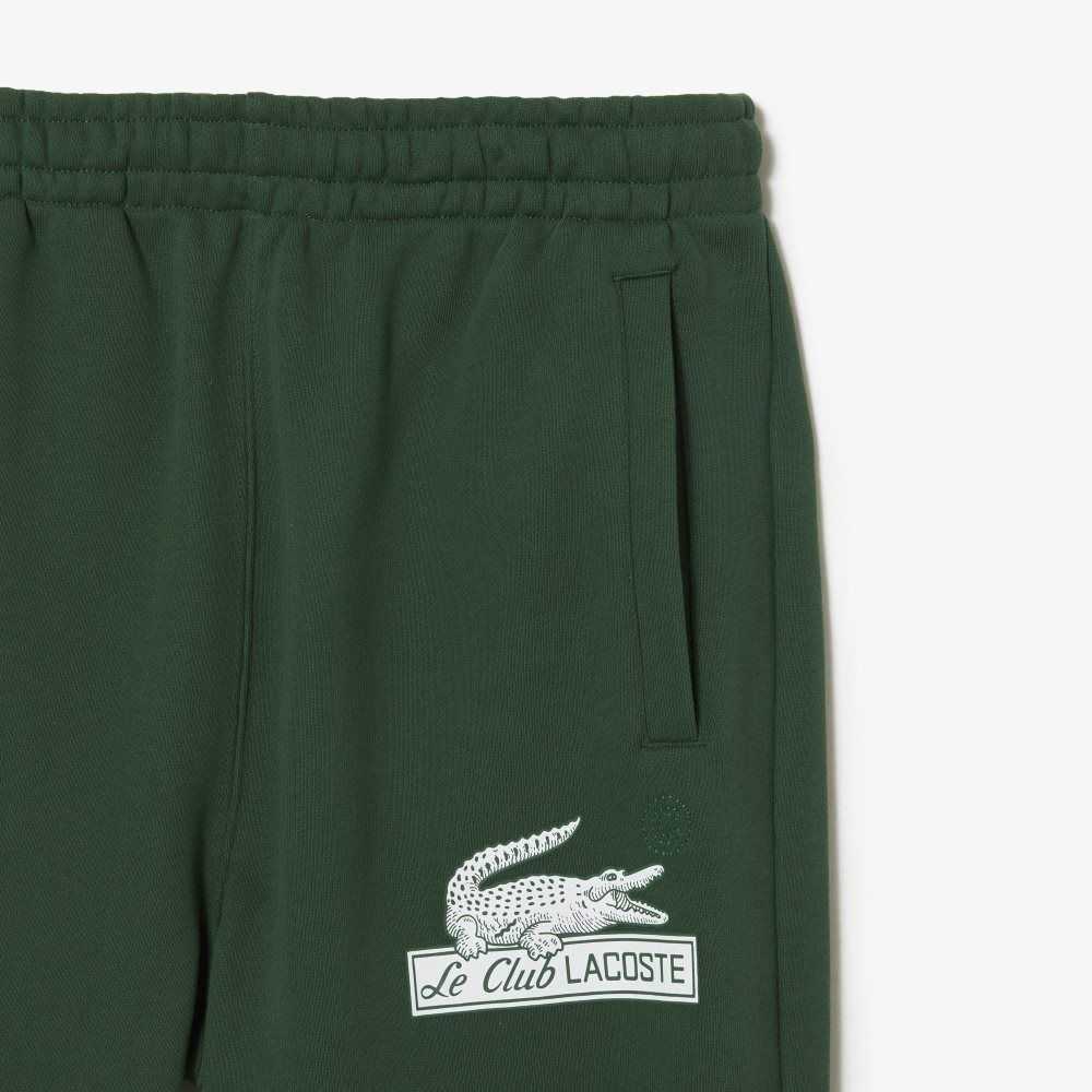 Lacoste Organic Pamuklu Parça Pants Yeşil | VX7842031