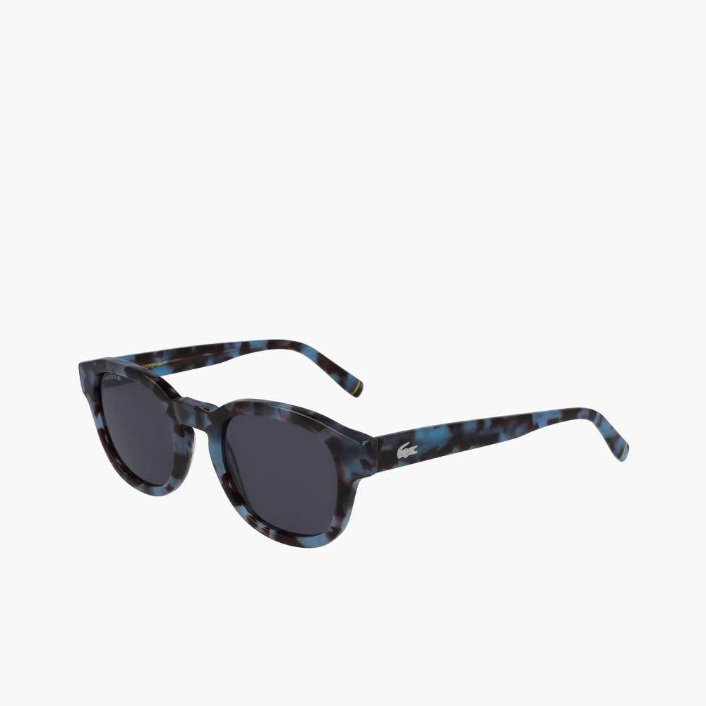 Lacoste Oval Bio Acetate National Geographic Bordo | AB9483756