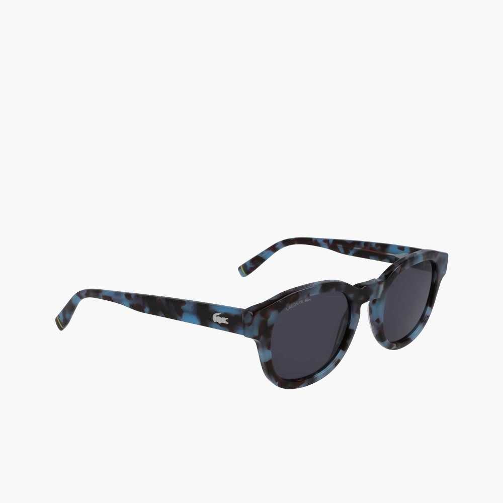 Lacoste Oval Bio Acetate National Geographic Bordo | AB9483756