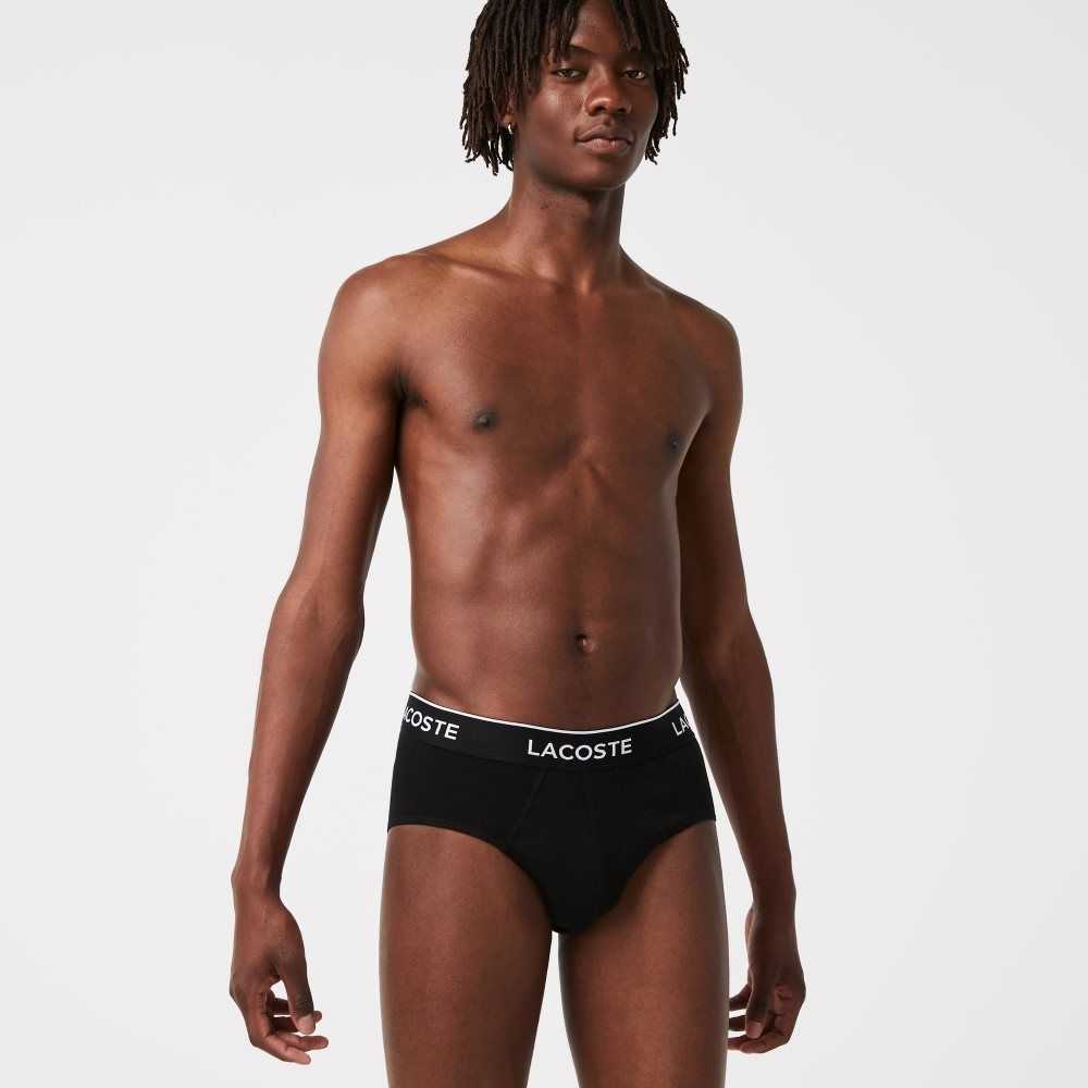 Lacoste Pack Of 3 Gündelik Briefs Siyah | PN6859327