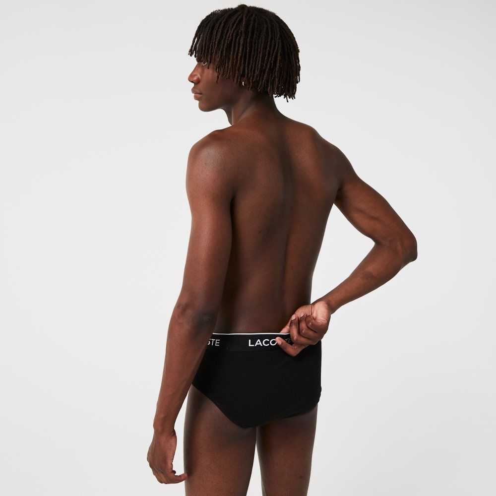 Lacoste Pack Of 3 Gündelik Briefs Siyah | PN6859327