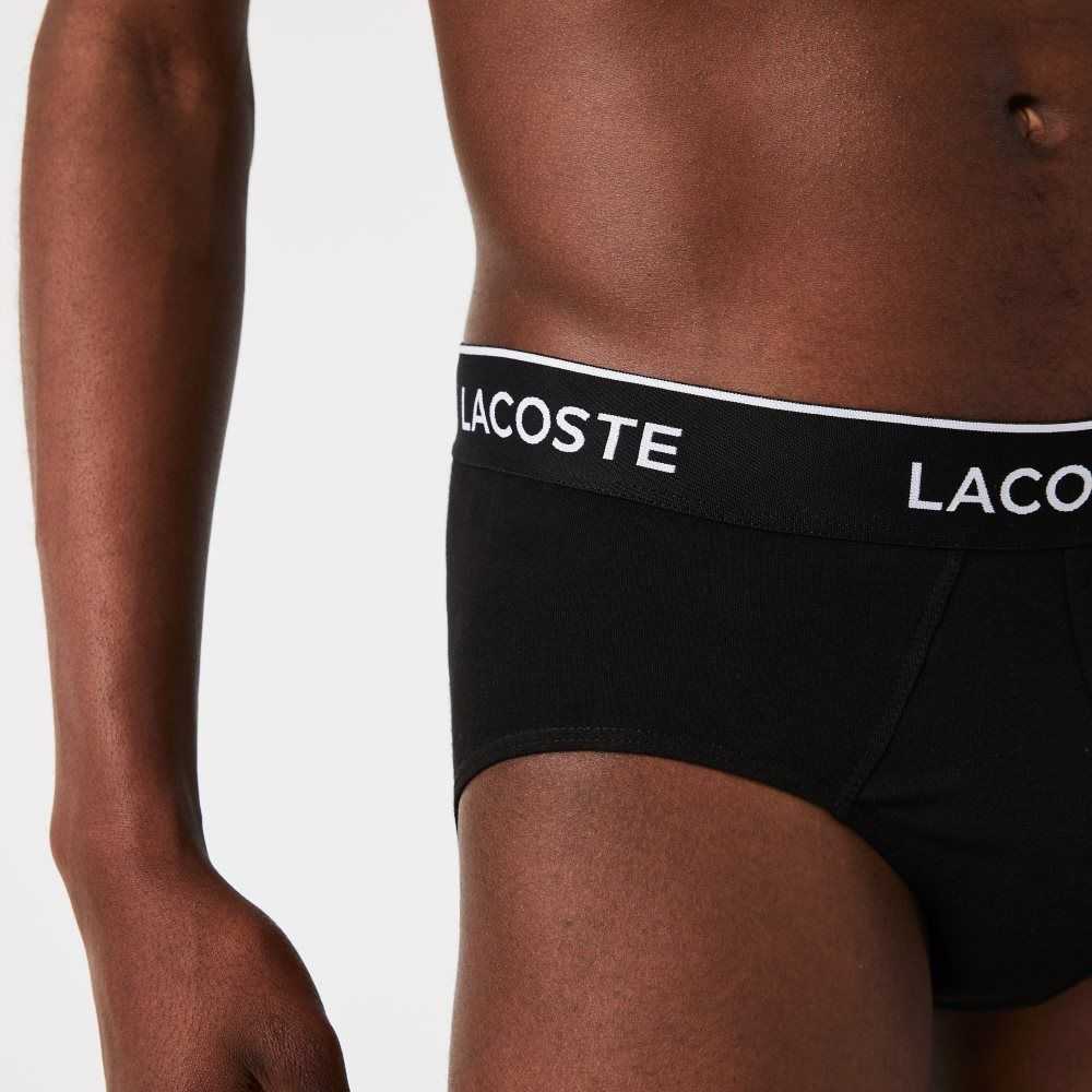 Lacoste Pack Of 3 Gündelik Briefs Siyah | PN6859327