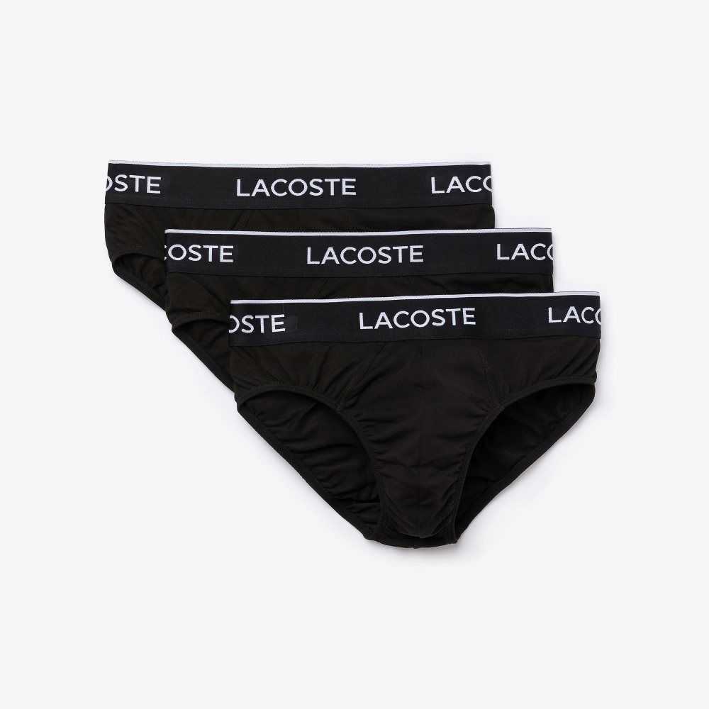 Lacoste Pack Of 3 Gündelik Briefs Siyah | PN6859327