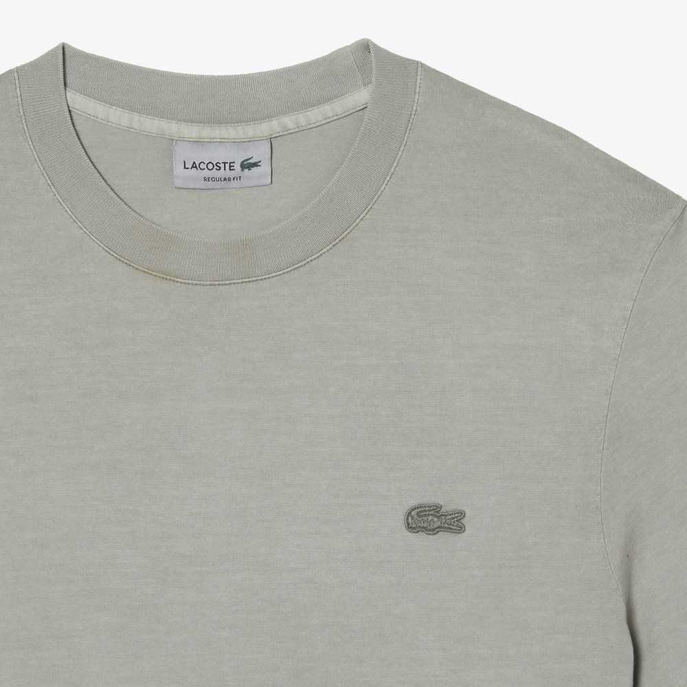 Lacoste Plain Organic Pamuklu Açık Yeşil | HQ1539264