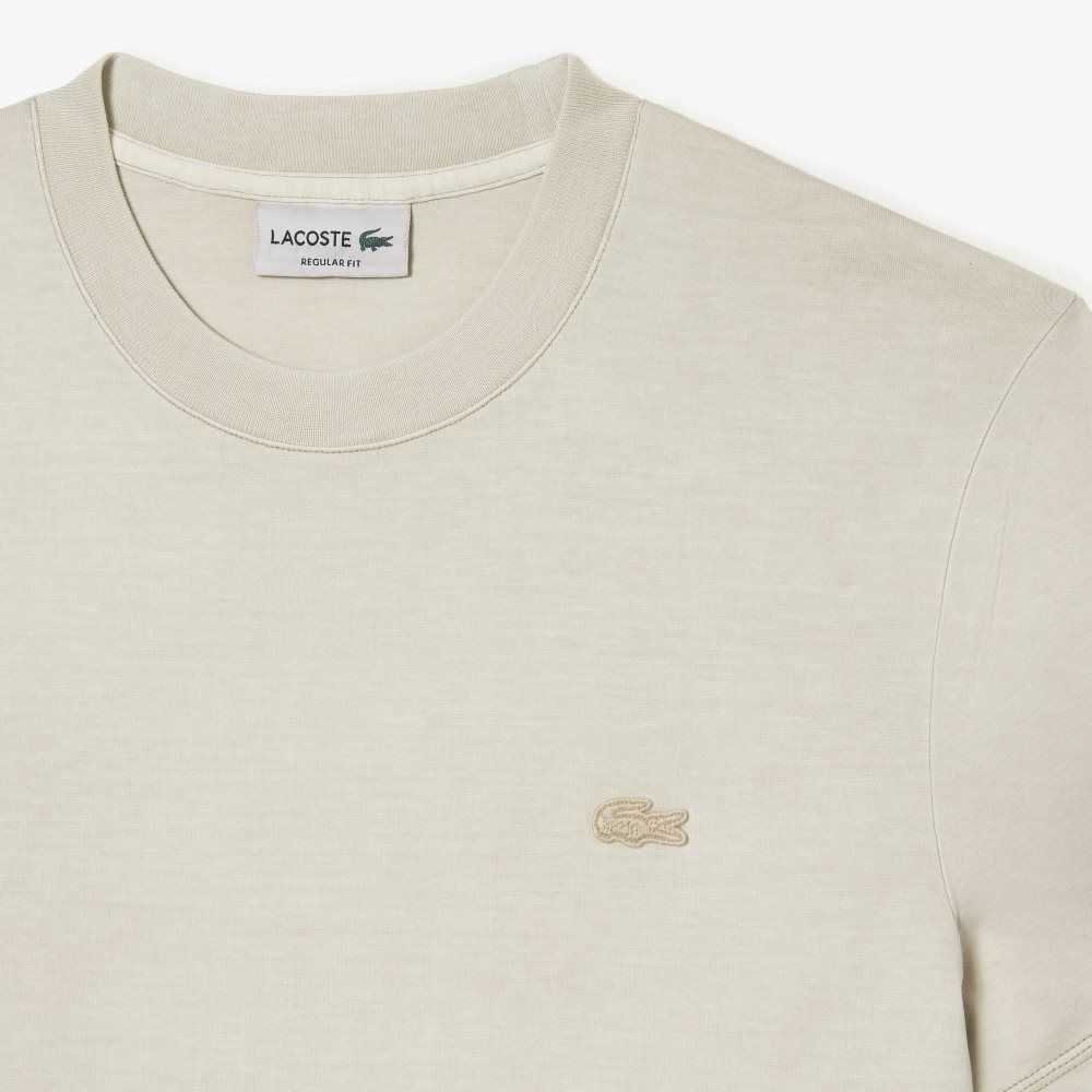 Lacoste Plain Organic Pamuklu Bej Rengi | UR4390167