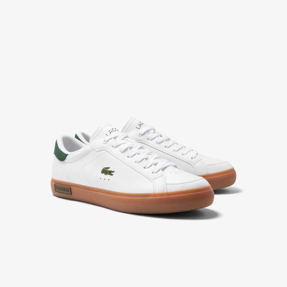 Lacoste Powercourt Deri Heel Pop Beyaz | BH3402697