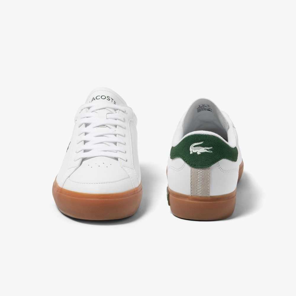 Lacoste Powercourt Deri Heel Pop Beyaz | BH3402697