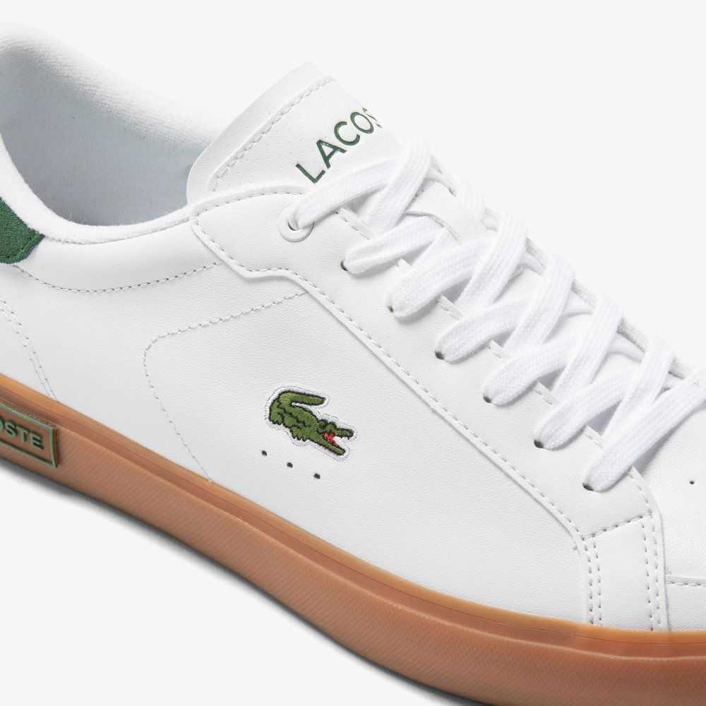 Lacoste Powercourt Deri Heel Pop Beyaz | BH3402697