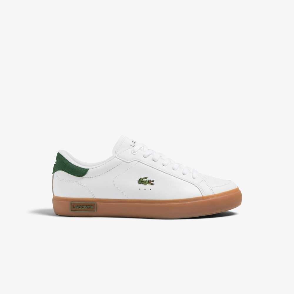 Lacoste Powercourt Deri Heel Pop Beyaz | BH3402697