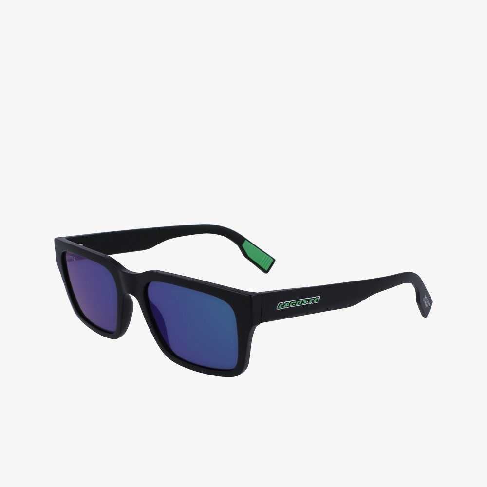 Lacoste Rectangle Active Siyah Mavi | YN8506179