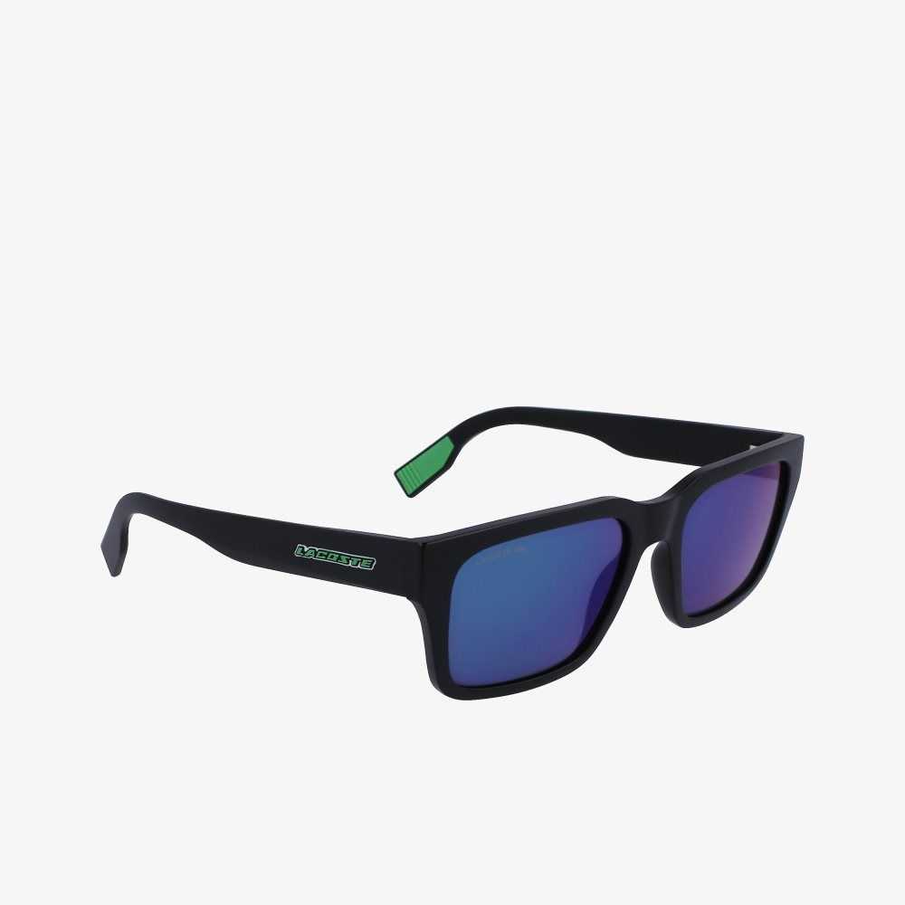 Lacoste Rectangle Active Siyah Mavi | YN8506179