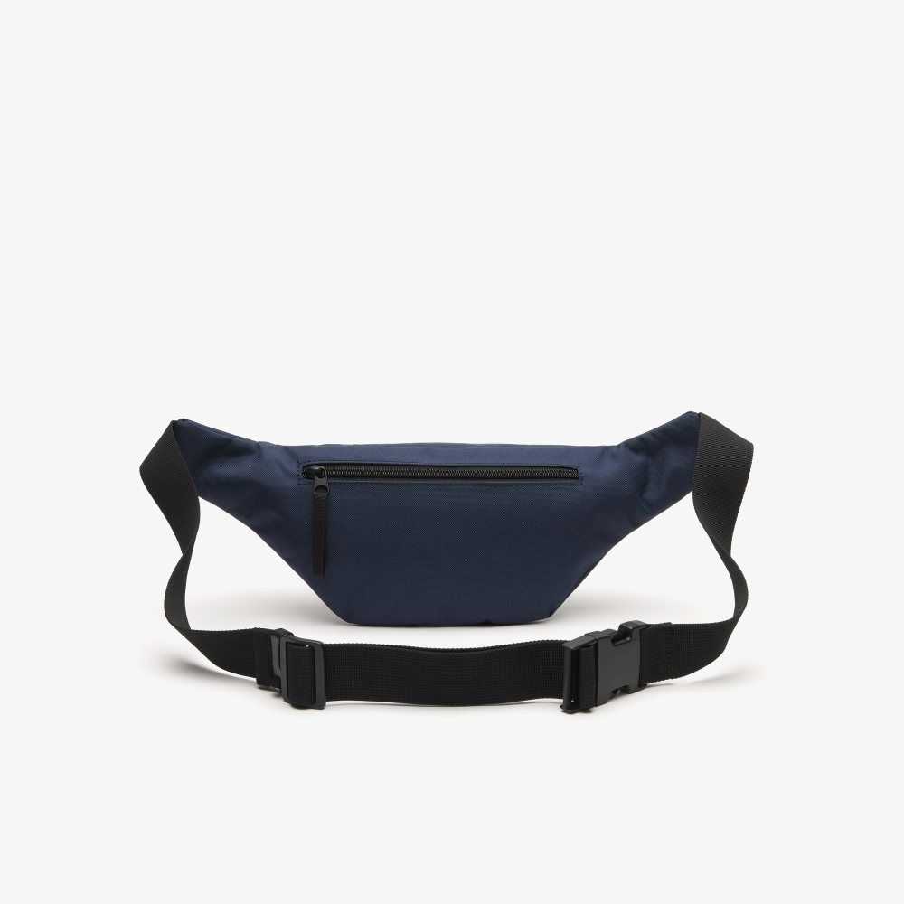 Lacoste Recycled Fiber Belt Lacivert | UH0619754