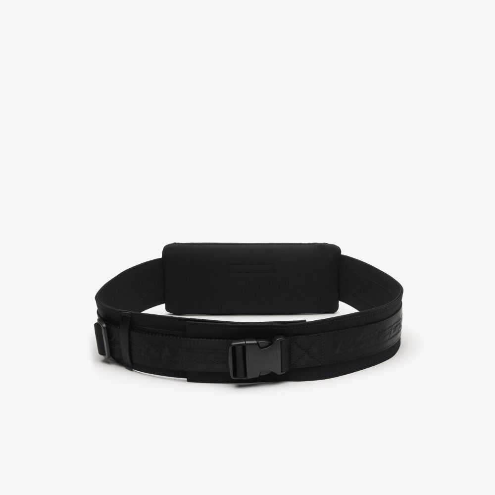 Lacoste Recycled Fiber Belt Siyah | KP6182509