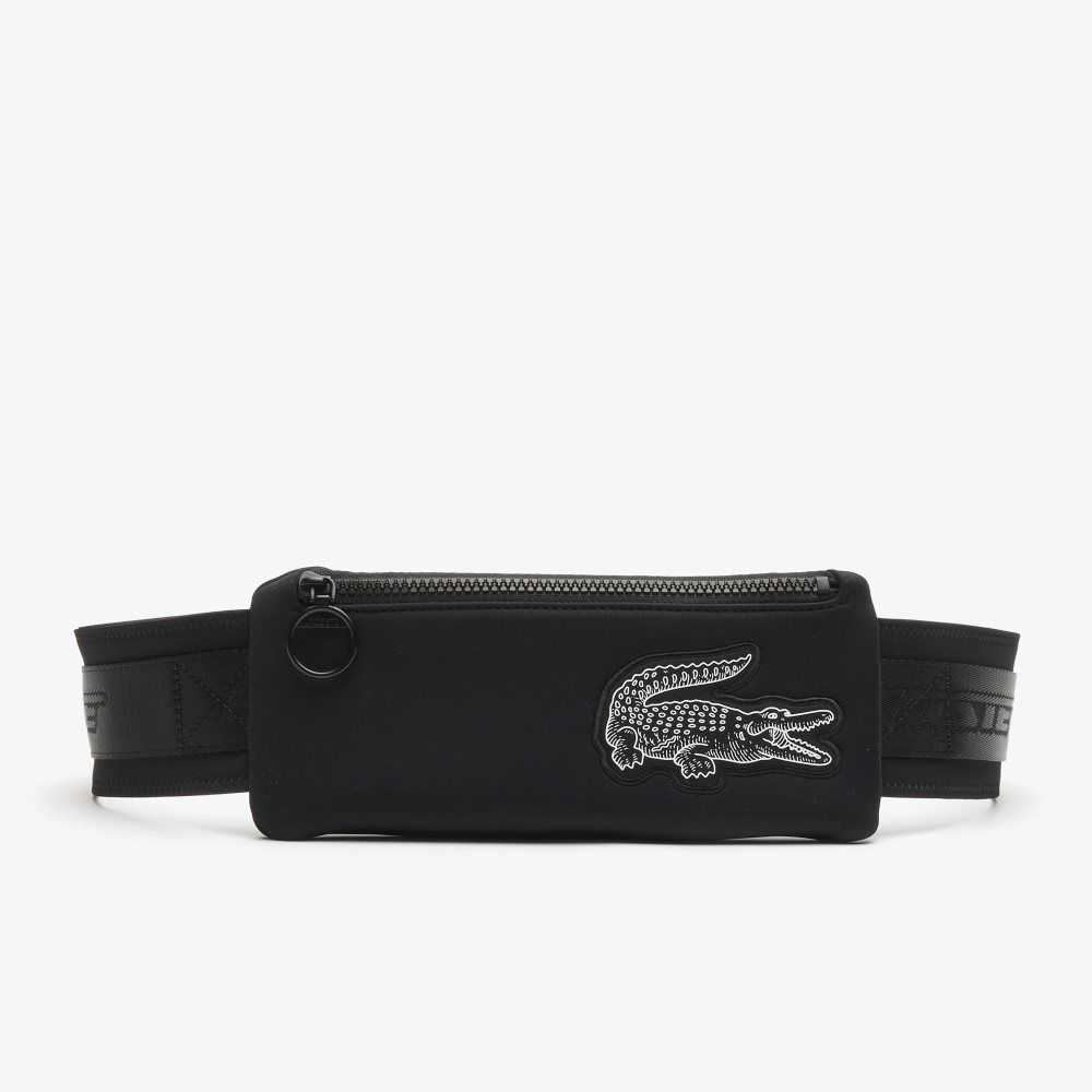 Lacoste Recycled Fiber Belt Siyah | KP6182509