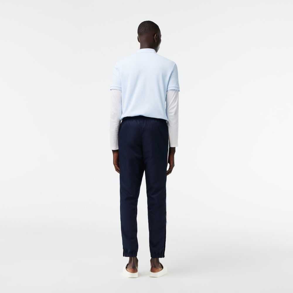 Lacoste Regular Fit Parça Pants Lacivert Mavi Beyaz | BU6042859