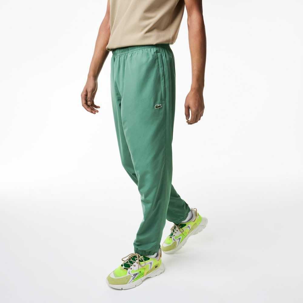 Lacoste Regular Fit Su-Repellent Trackpants Haki Yeşil | MO7281506