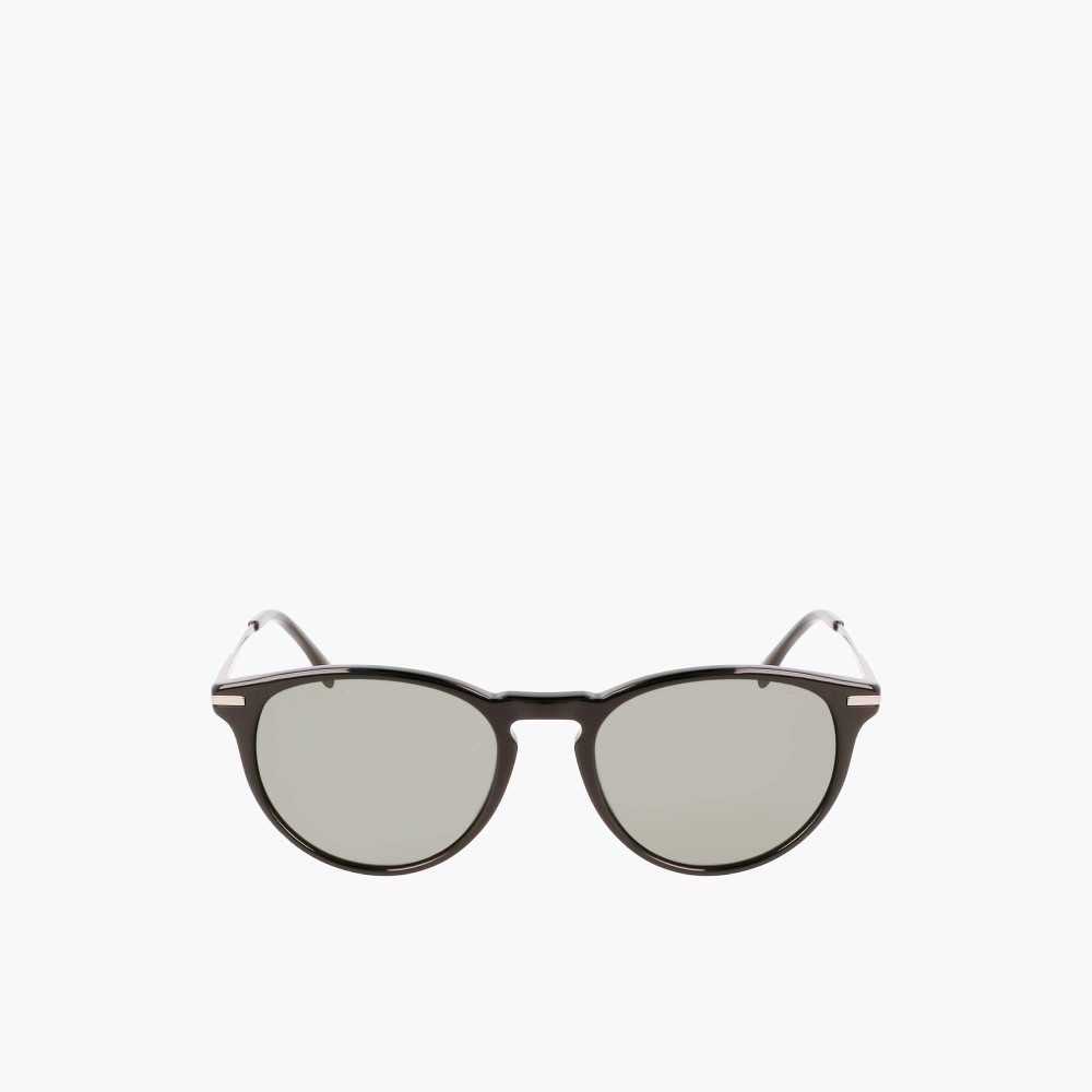 Lacoste Round Acetate Novak Djokovic Siyah | UZ3045867