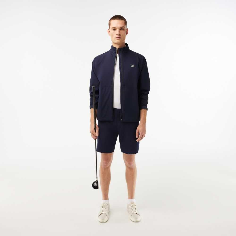 Lacoste SPORT Hafif Stretch Golf Shorts Lacivert Mavi | SJ4136952