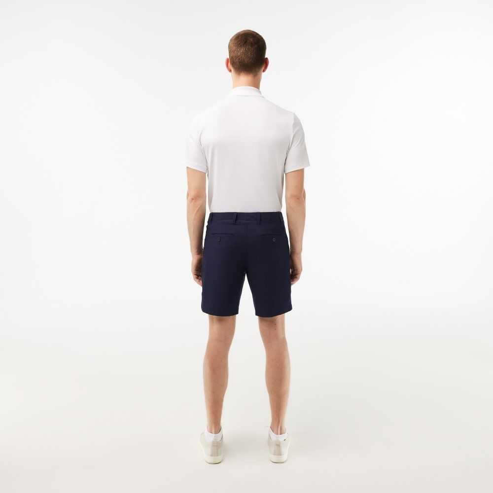 Lacoste SPORT Hafif Stretch Golf Shorts Lacivert Mavi | SJ4136952