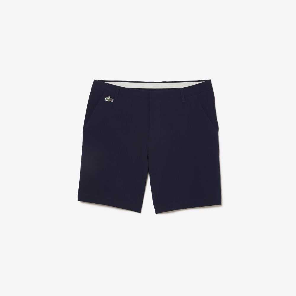 Lacoste SPORT Hafif Stretch Golf Shorts Lacivert Mavi | SJ4136952