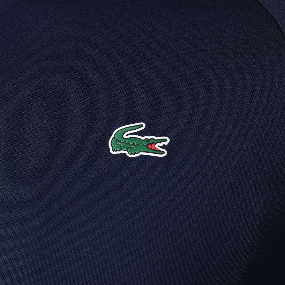 Lacoste SPORT Klasik Fit Zip Tenis Lacivert Mavi Yeşil Beyaz | FY6820415