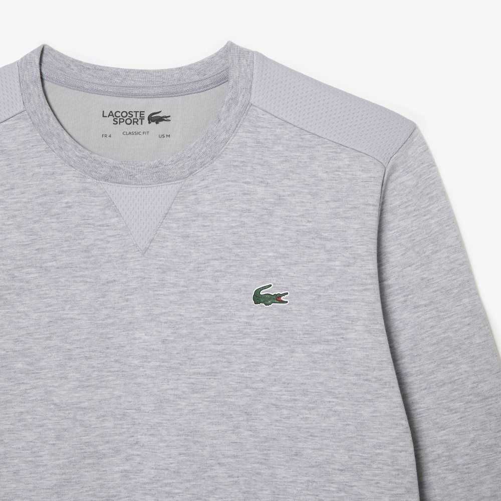 Lacoste SPORT Mesh Panels Gri Açık Gri | BA0189542