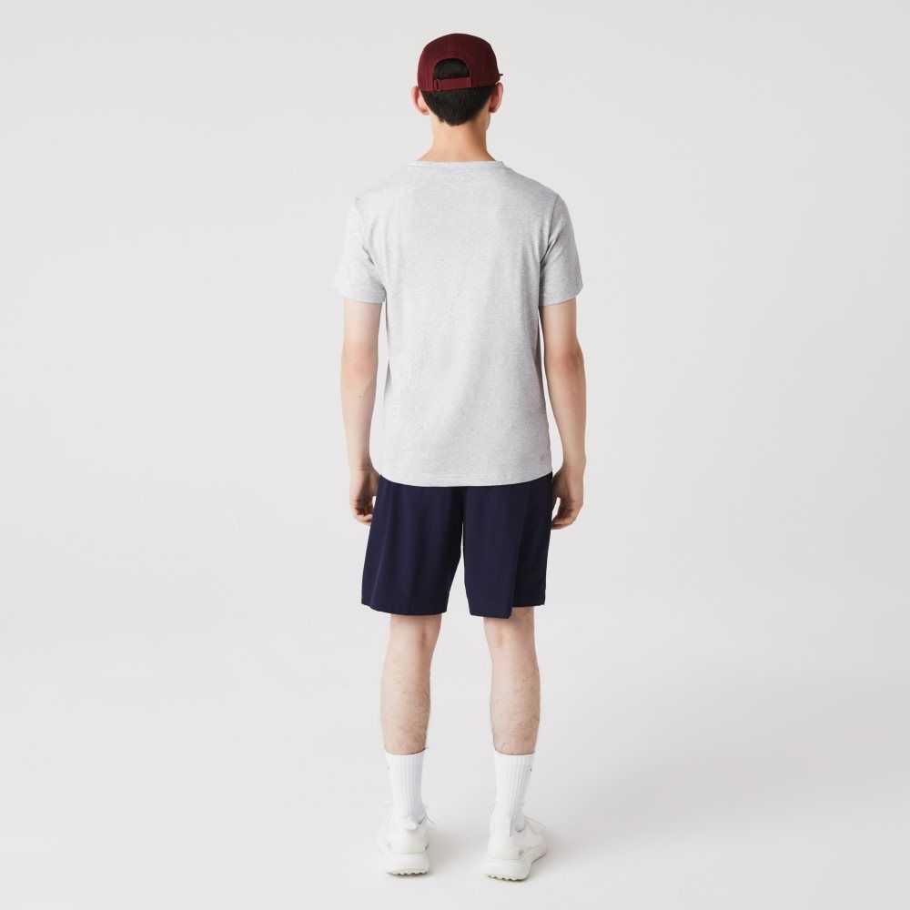 Lacoste SPORT Organic Jersey Gri | IN8562479