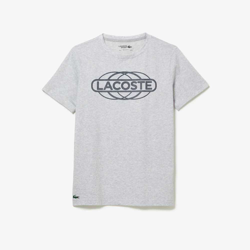 Lacoste SPORT Organic Jersey Gri | IN8562479