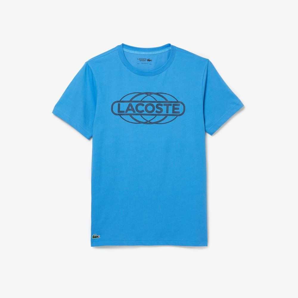 Lacoste SPORT Organic Jersey Mavi | GC4192365