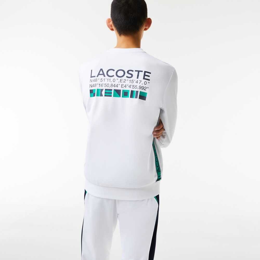 Lacoste SPORT Printed Tenis Beyaz | KD0941583