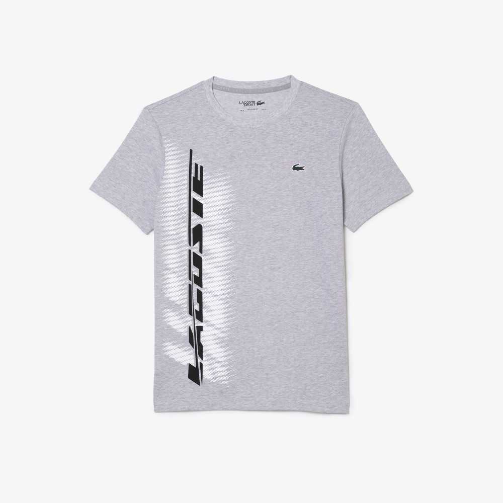 Lacoste SPORT Regular Fit with Contrast Branding Gri | KL7946028