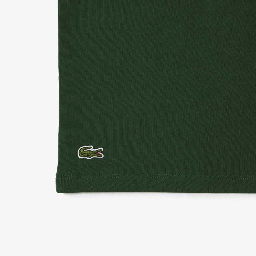 Lacoste SPORT Roland Garros Edition Heavy Jersey T-Shirt Yeşil | TE4271586