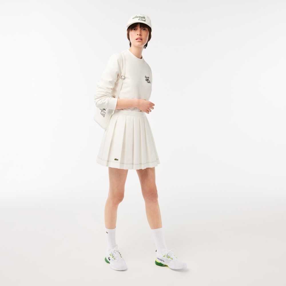 Lacoste SPORT Roland Garros Edition Organic Pamuklu Beyaz | PM4013852