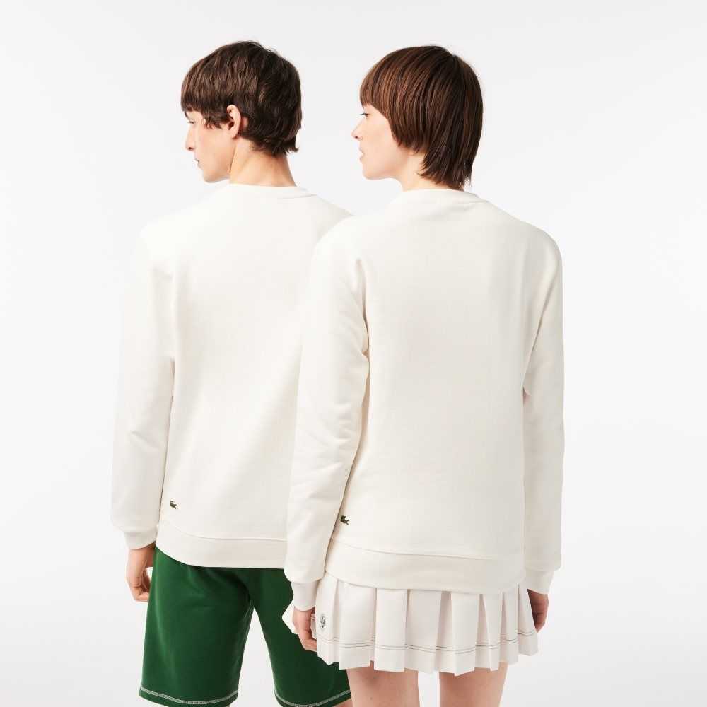 Lacoste SPORT Roland Garros Edition Organic Pamuklu Beyaz | PM4013852