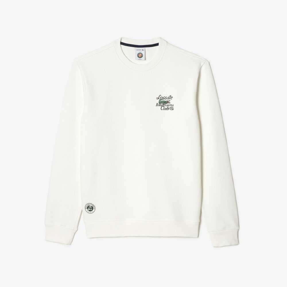 Lacoste SPORT Roland Garros Edition Organic Pamuklu Beyaz | PM4013852