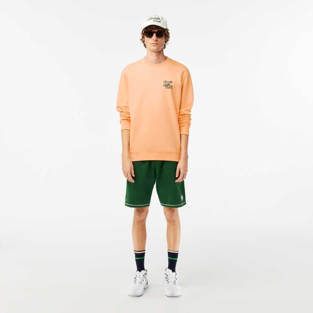 Lacoste SPORT Roland Garros Edition Organic Pamuklu Açık Turuncu | XL5376209