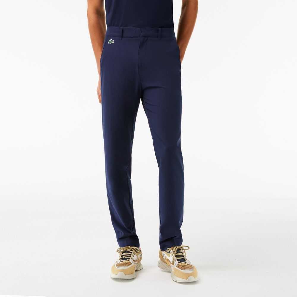 Lacoste SPORT Stretch Golf Chinos Lacivert Mavi | ZN4135682